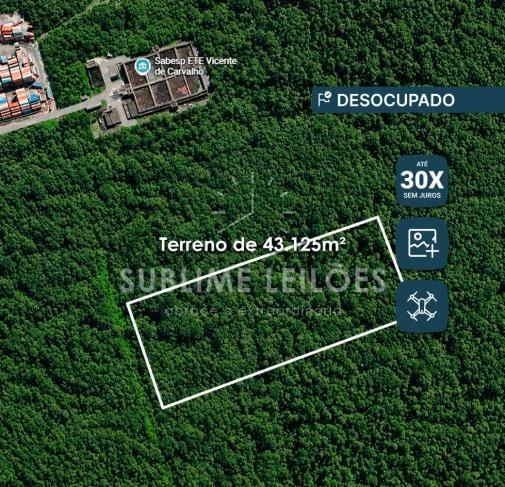 Terreno no Gleba 12 em Guarujá/SP em Guarujá - São Paulo