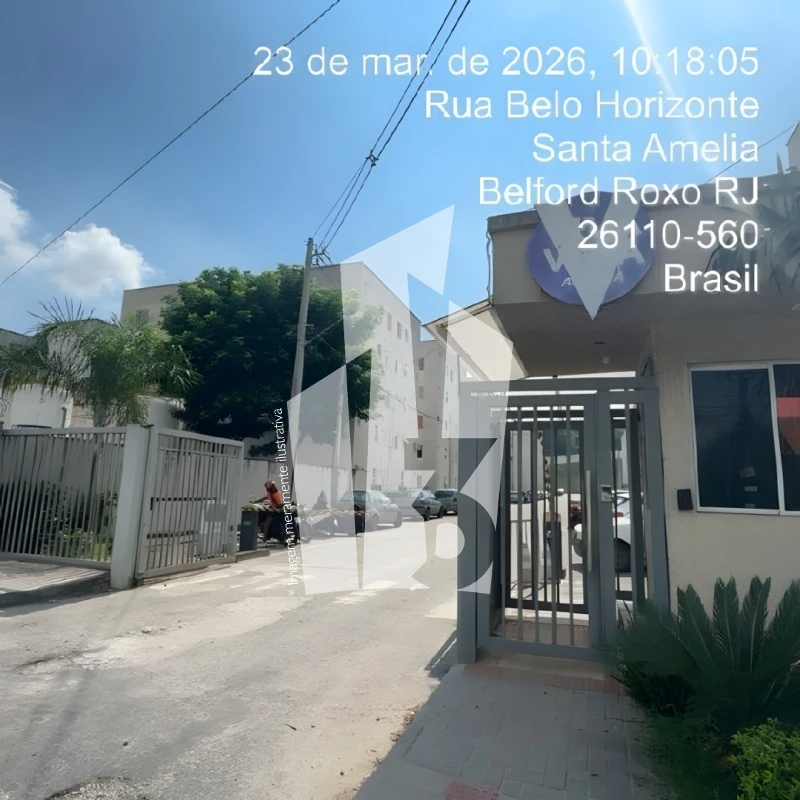 Apartamento com 2 Quartos em Belford Roxo/RJ em Belford Roxo - Rio de Janeiro