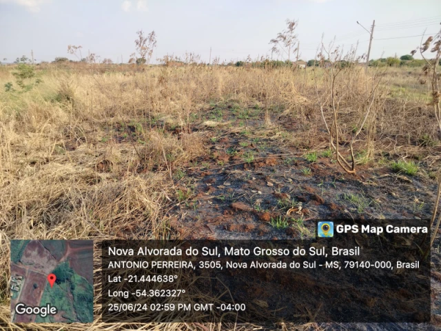Terreno no Lote Nova Alvorada do Sul/MS em Nova Alvorada Do Sul - Mato Grosso do Sul