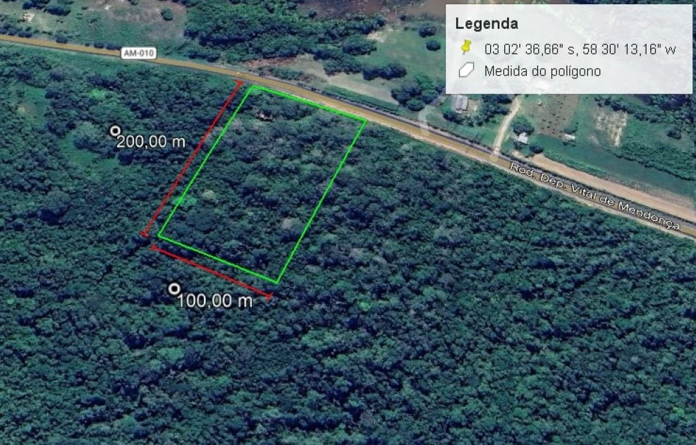 Terreno com 20.000 m² em Itacoatiara/AM em Itacoatiara - Amazonas
