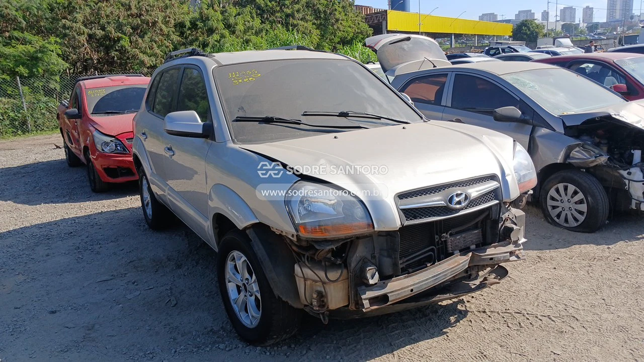 Hyundai Tucson GL 20L 2007 Automático Prata em Guarulhos - São Paulo