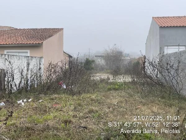 Terreno De 231m² Na Vila Residencial Balneario Dos Prazeres em Pelotas - Rio Grande do Sul