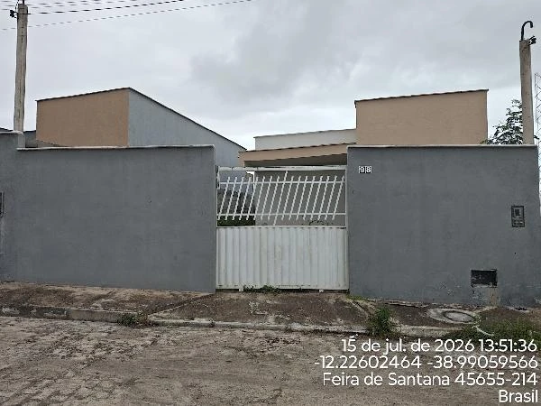 Casa com 2 Quartos em Feira de Santana/BA em Feira De Santana - Bahia