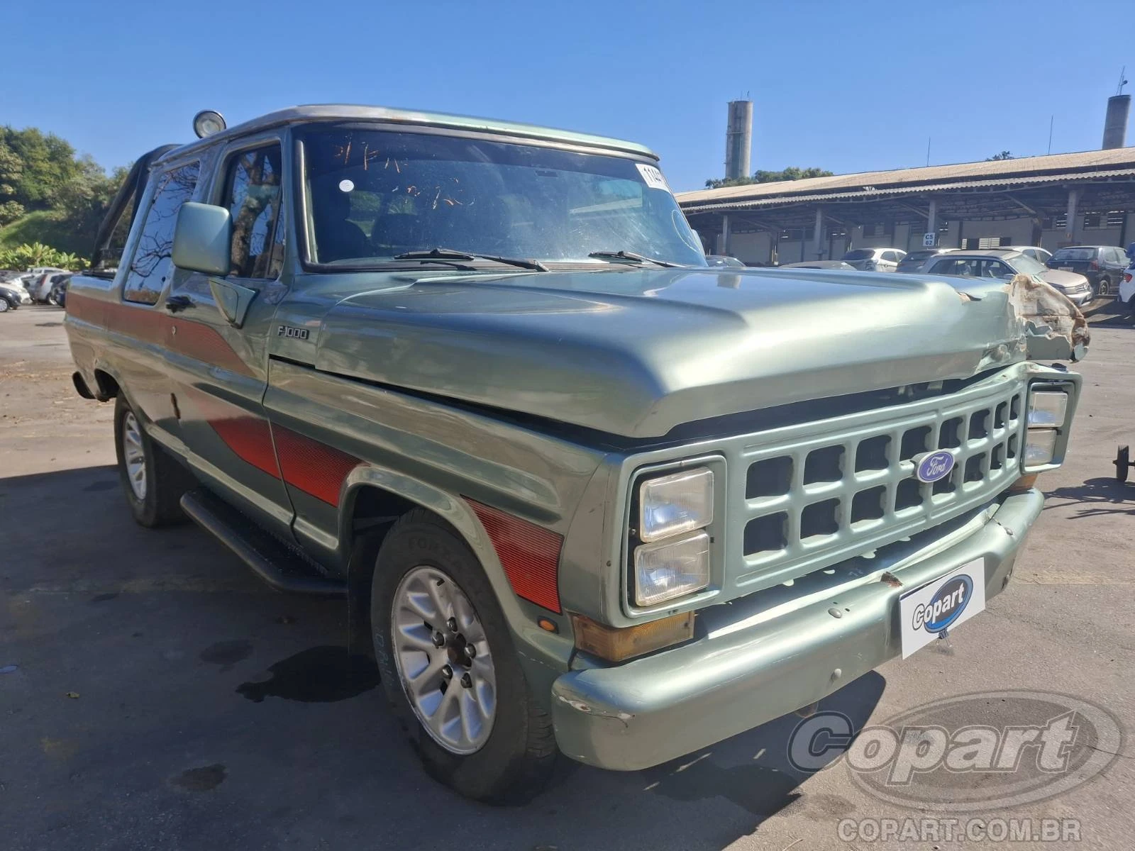 Ford F-1000 1989 Frontal em São Paulo