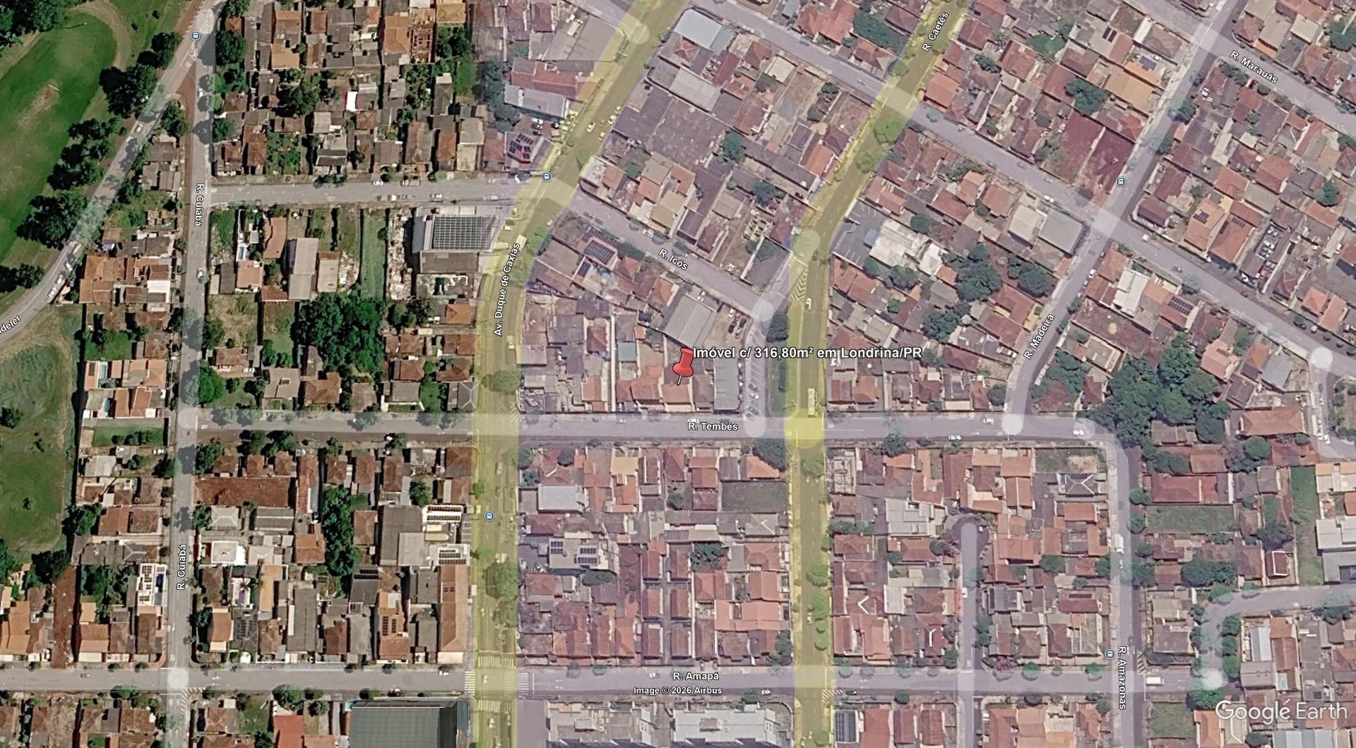 Terreno com 316,8m² em Londrina/PR em Londrina - Paraná