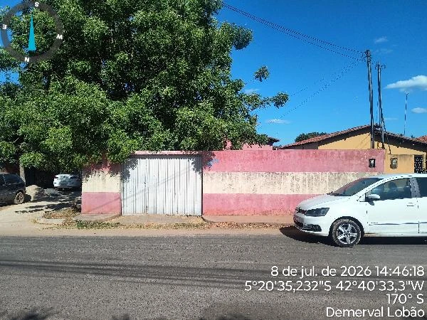 Casa com 2 Quartos em Demerval Lobão/PI em Demerval Lobão - Piauí