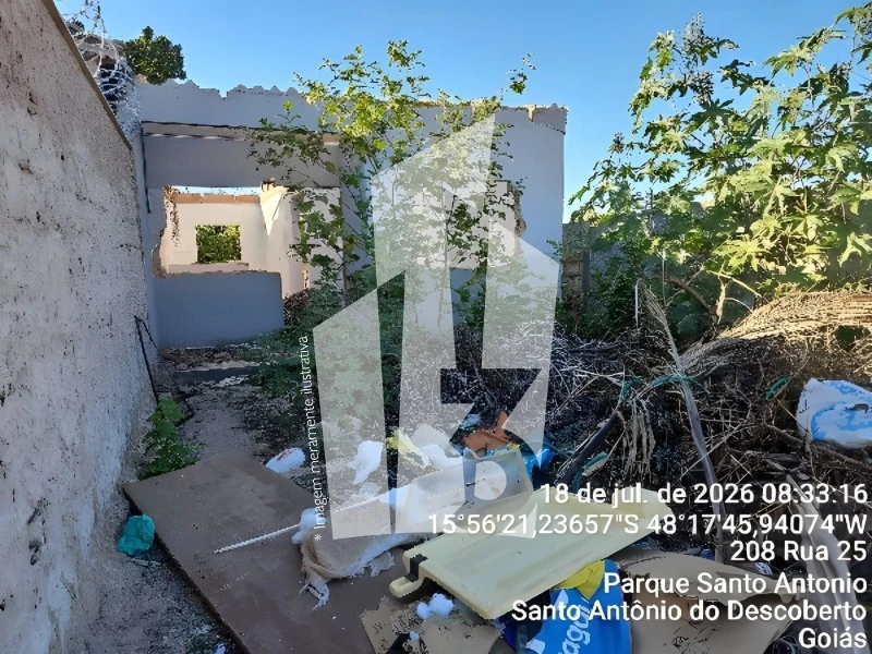 Casa com 2 Quartos em Santo Antônio do Descoberto/GO em Santo Antônio Do Descoberto - Goiás