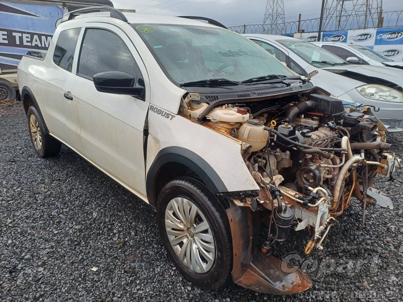 Volkswagen Saveiro Robust 2019 1.6 MSI Flex Frontal em Canoas - Rio Grande do Sul