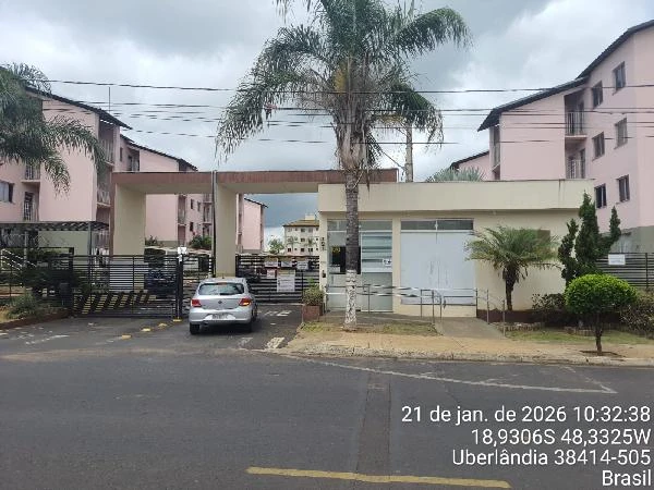 Apartamento com 2 Quartos e 1 Vaga em Uberlândia/MG em Uberlandia - Minas Gerais