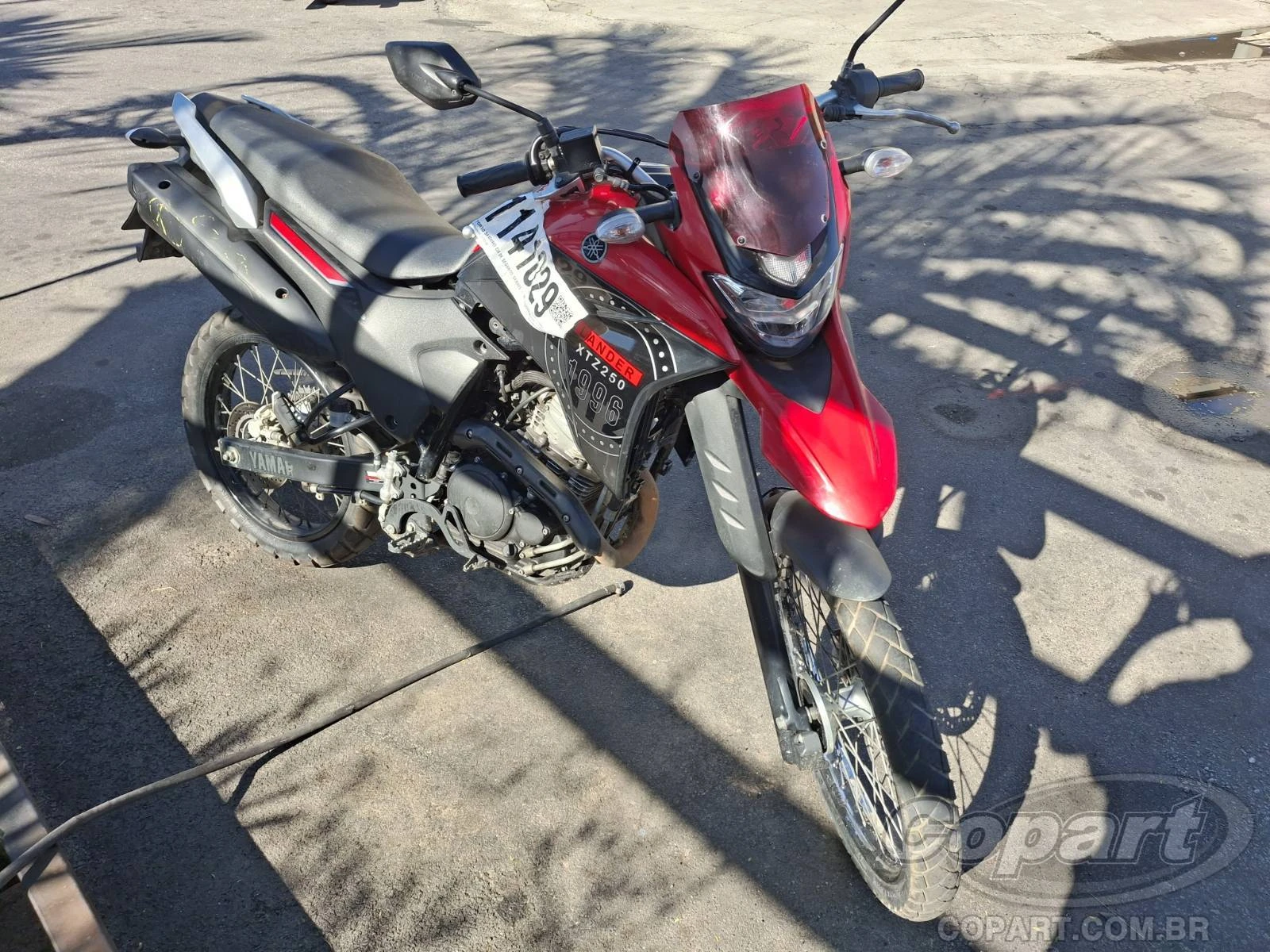 Yamaha XTZ 250 XTZ 250 Lander 2024 Colisão Pequena Monta em São Paulo