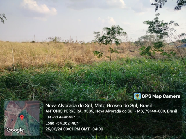 Terreno no Loteamento Maria de Lourdes Marson Expansão III em Nova Alvorada do Sul/MS em Nova Alvorada Do Sul - Mato Grosso do Sul