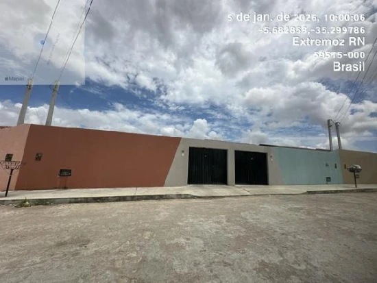 Casa com 2 Quartos em Extremoz/RN em Extremoz - Rio Grande do Norte