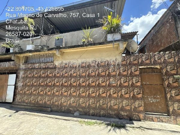 Casa com 2 Quartos em Mesquita/RJ em Mesquita - Rio de Janeiro