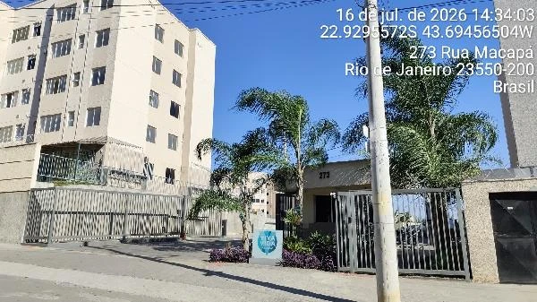 Apartamento com 2 Quartos em Santa Cruz RJ em Rio De Janeiro - Rio de Janeiro