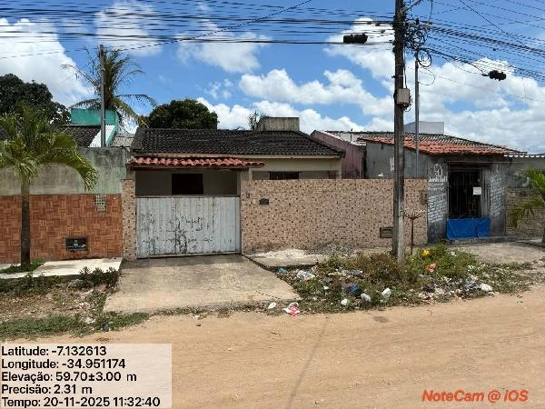 Casa com 2 Quartos em Santa Rita/PB em Santa Rita - Paraíba