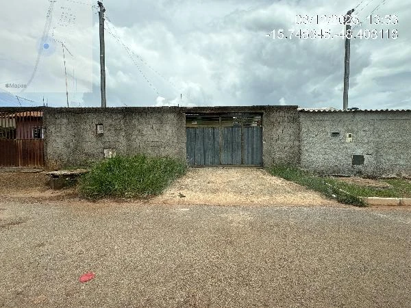 Casa com 2 Quartos em Cocalzinho de Goias/GO em Cocalzinho De Goias - Goiás