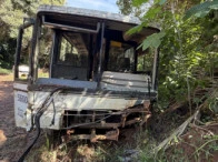 Scania K112 CL 1988/1989 Branco Ônibus com Peças Faltantes em Araruna - Paraná