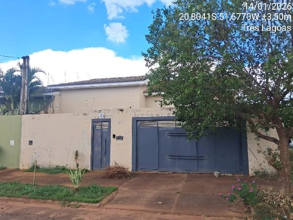 Casa com 3 Quartos em Tres Lagoas/MS em Tres Lagoas - Mato Grosso do Sul