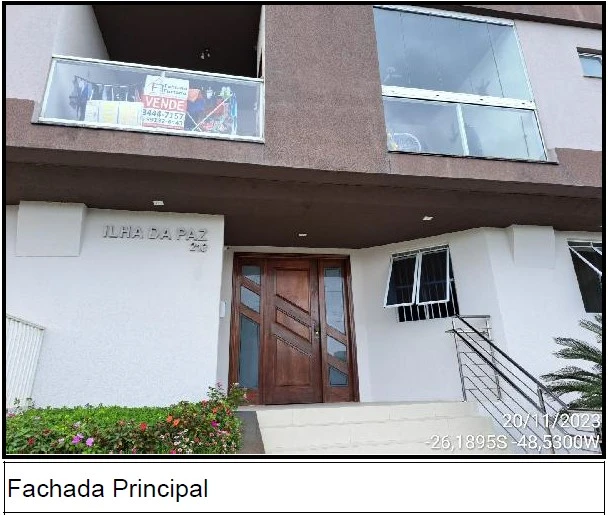 Apartamento com 2 Quartos em Sao Francisco do Sul/SC em Sao Francisco Do Sul - Santa Catarina