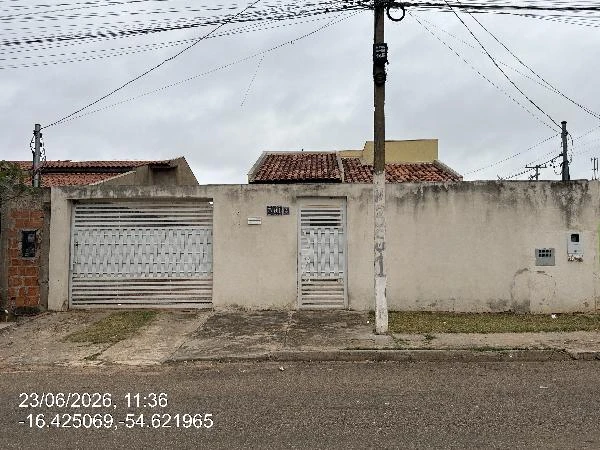 Casa com 2 Quartos no Residencial Vila Mineira em Rondonópolis/MT em Rondonópolis - Mato Grosso