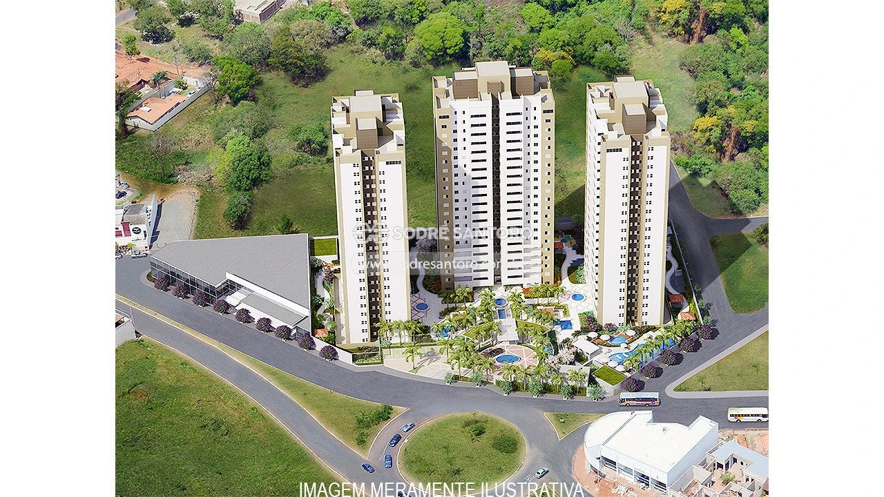 Apartamento com 3 Dormitórios e 2 Vagas em Bauru/SP em Bauru - São Paulo