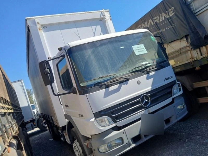 Mercedes-Benz Atego 1725 2007 Manual Diesel em Suzano - São Paulo