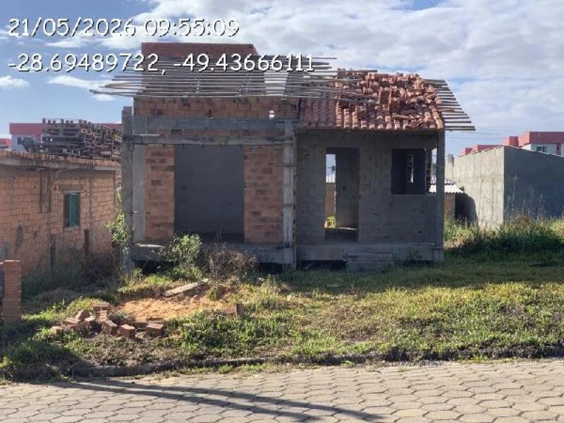 Casa com 2 Quartos em Criciúma/SC em Criciúma - Santa Catarina