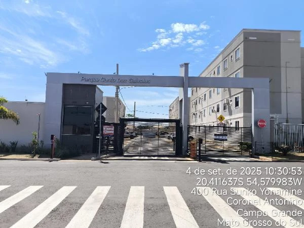 Apartamento com 2 quartos e 1 vaga na Rua Sunko Yonamine em Campo Grande MS