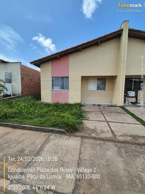 Casa com 2 Quartos em Paço do Lumiar/MA em Paco Do Lumiar - Maranhão