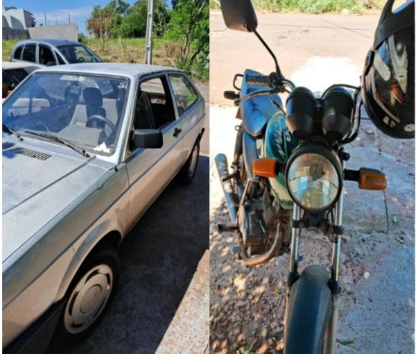 Outro VW Gol 1.8 1992 e Honda CG 125 Titan KS 2001 em Paranavaí/PR em Paranavaí - Paraná