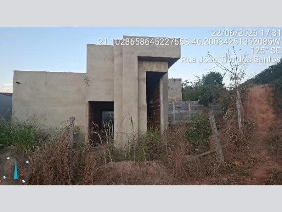 Casa com 3 Quartos em Conceição da Aparecida/MG em Conceição Da Aparecida - Minas Gerais