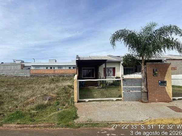Casa com 2 Quartos em Campos Novos/SC em Campos Novos - Santa Catarina