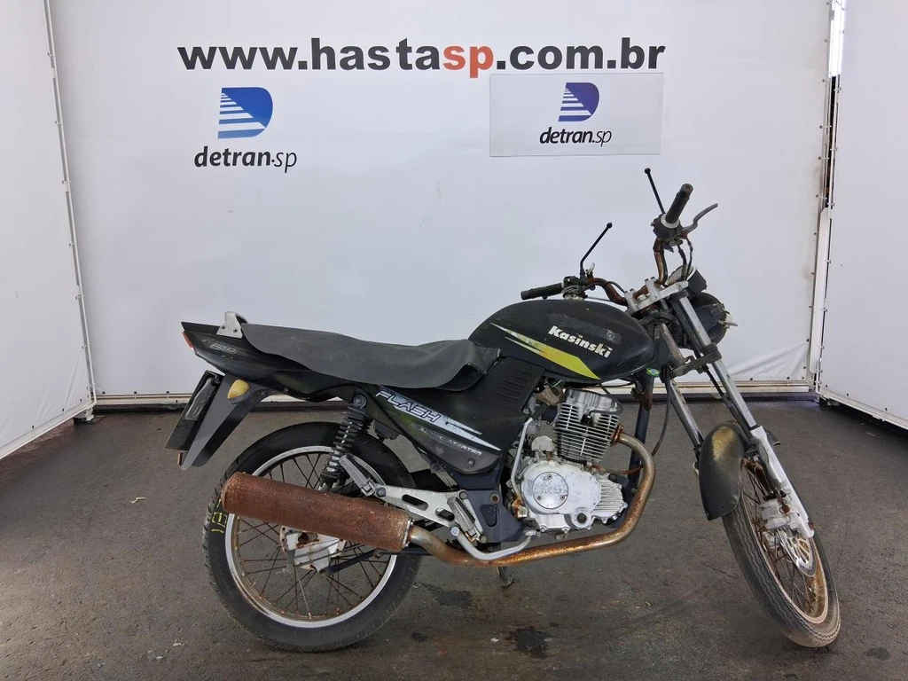 Kasinski Flash K 150 2006 2007 Preta em Campinas - São Paulo