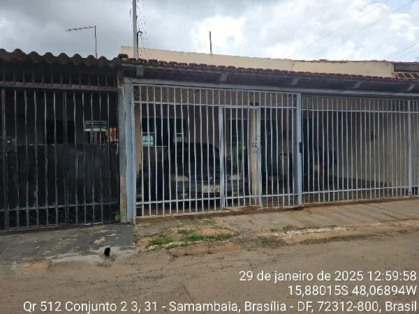 Casa com 3 Quartos em Taguatinga/DF em Taguatinga - Distrito Federal