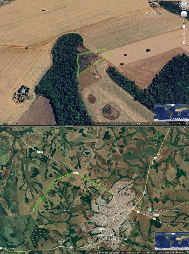 Terreno com 1/22 avos de 2,12075 ha em Rio Verde/GO em Rio Verde - Goiás