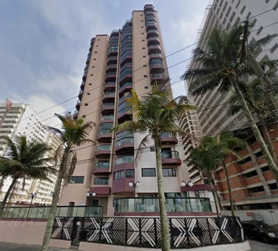 Apartamento com 1 vaga em Praia Grande/SP em Praia Grande - São Paulo