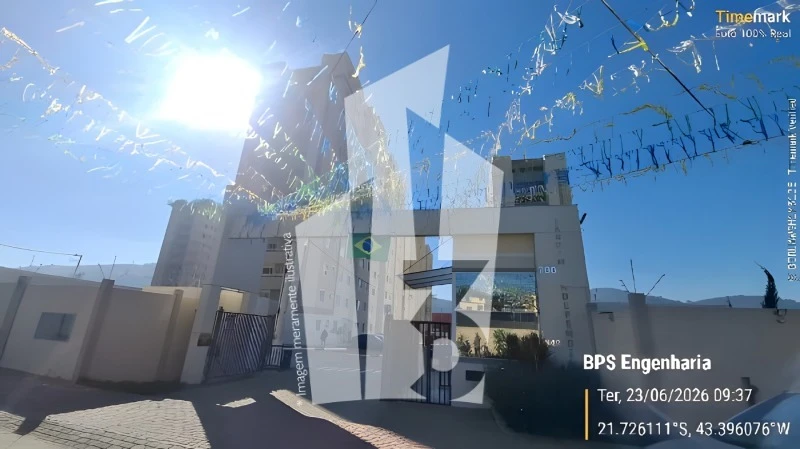 Apartamento com 2 Quartos em Juiz de Fora/MG em Juiz De Fora - Minas Gerais