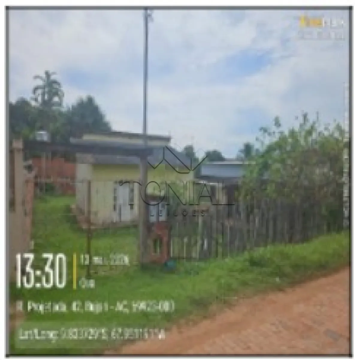 Lote Lote de Rua Projetada 2 N. no Centro em Bujari/AC em Bujari - Acre