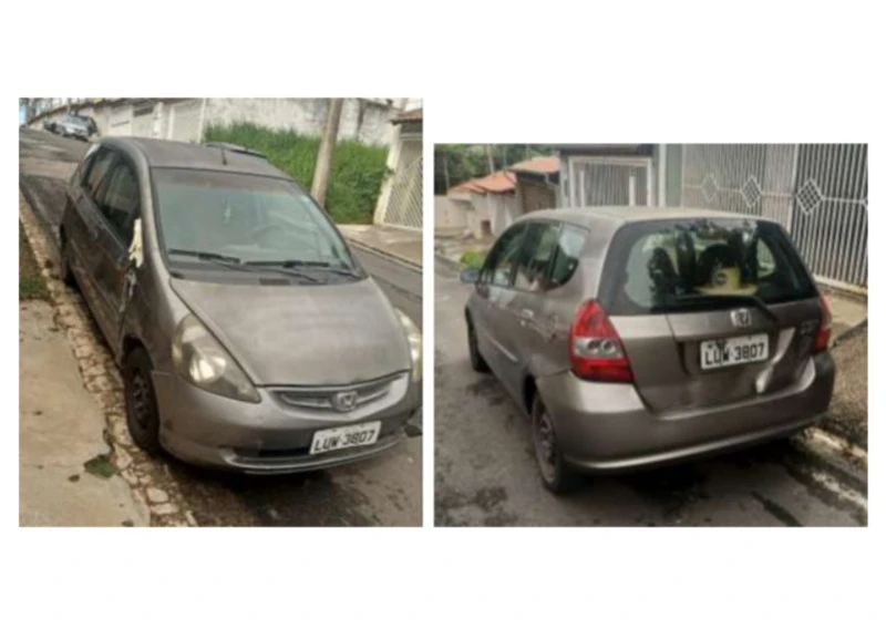 Honda Fit LX 2006 1.4 Manual com avarias em Itu - São Paulo