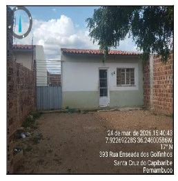 Casa com 2 Quartos em Bela Vista Santa Cruz do Capibaribe/PE em Santa Cruz Do Capibaribe - Pernambuco
