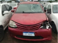 Toyota Etios HB XS 2014 Vermelho em Campo Grande - Mato Grosso do Sul