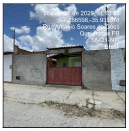 Casa com 2 Quartos em Campina Grande/PB em Campina Grande - Paraíba