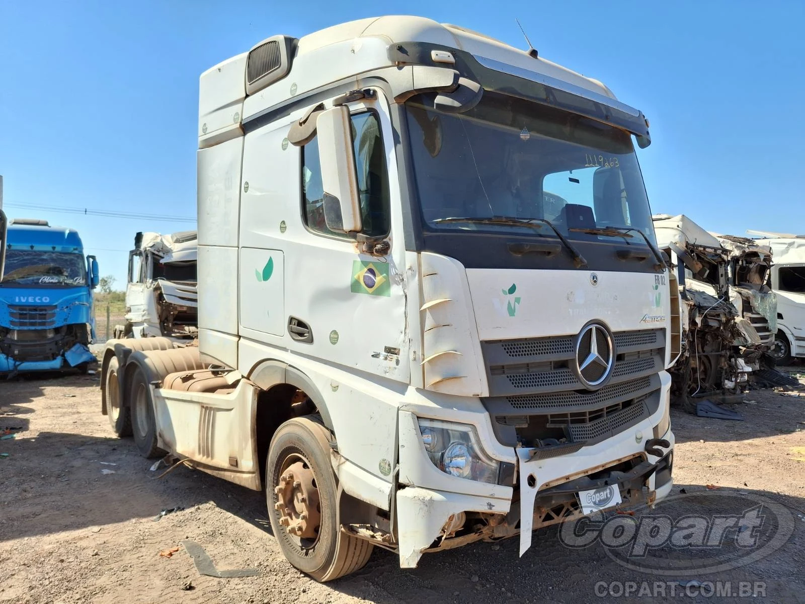 Mercedes Actros 2651 S 2022 Diesel em Cuiabá - Mato Grosso