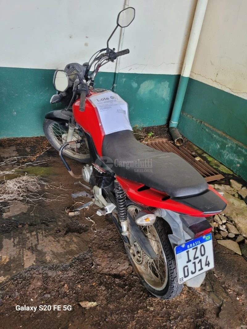 Honda CG 160 Start 2019 Start Vermelha em Sergipe