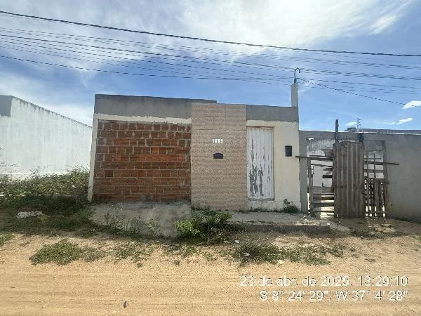 Casa de 60m² com 2 Quartos em Arcoverde - Pernambuco