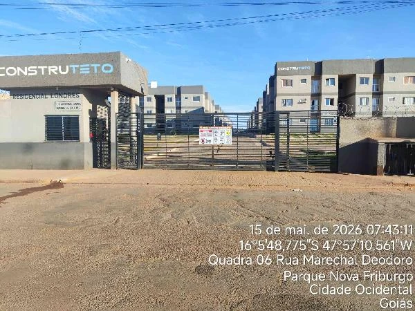 Apartamento com 2 Quartos e 1 Vaga em Cidade Ocidental/GO em Cidade Ocidental - Goiás