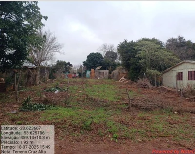 Terreno Terreno em Cruz Alta/RS Santa Terezinha em Cruz Alta - Rio Grande do Sul