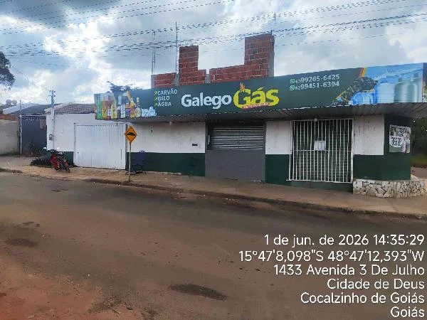 Casa com 2 Quartos em Cocalzinho de Goiás/GO em Cocalzinho De Goias - Goiás