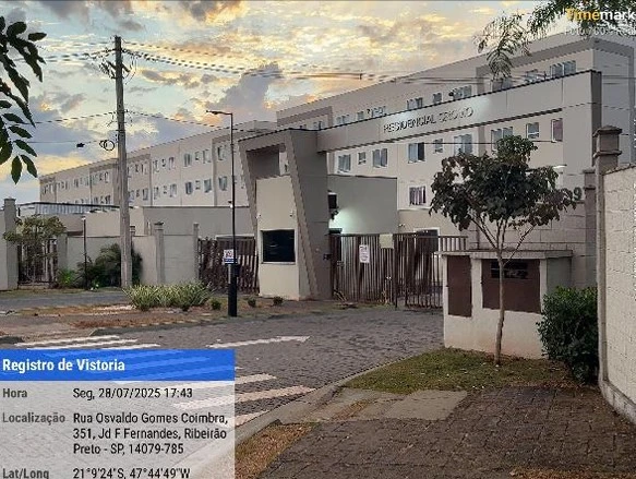 Apartamento com 1 Vaga em Ribeirão Preto/SP em Ribeirao Preto - São Paulo