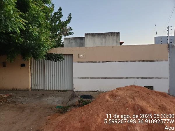 Casa com 2 Quartos em Acú/RN em Acu - Rio Grande do Norte